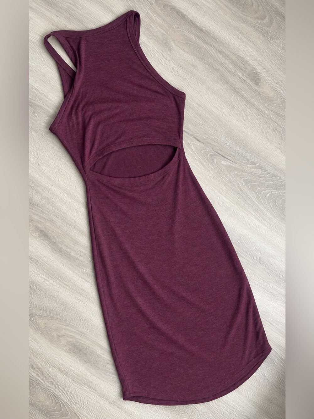 Aritzia Wilfred Free reversible knit dress